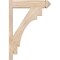 Ekena Millwork Merced Smooth Arts and Crafts Outlooker, Douglas Fir, 5 1/2"W x 20"D x 28"H OUT06X20X28MRC03SDF - alternate 2